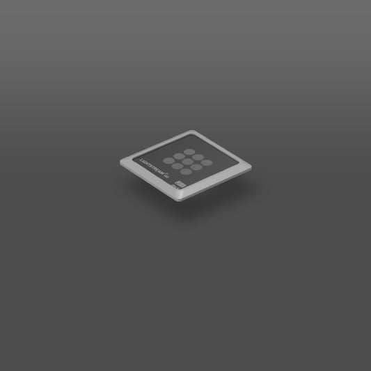 RZB Zimmermann Rahmen mit Abdeckscheibe 175x170x13,2mm, Art.-Nr. 981933.014