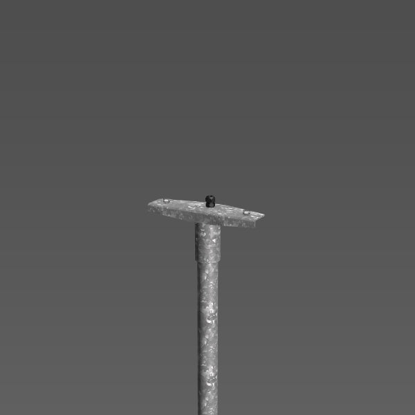 RZB Zimmermann Mastaufsatz L346 f.D60mm 1-fach, Art.-Nr. 982045.000