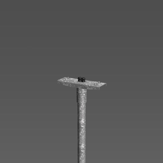 RZB Zimmermann Mastaufsatz L346 f.D60mm 2seitig, Art.-Nr. 982059.000