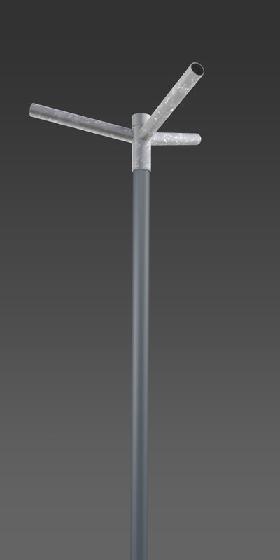 RZB Zimmermann Mastbefestigung aluminium, Art.-Nr. 982589.000