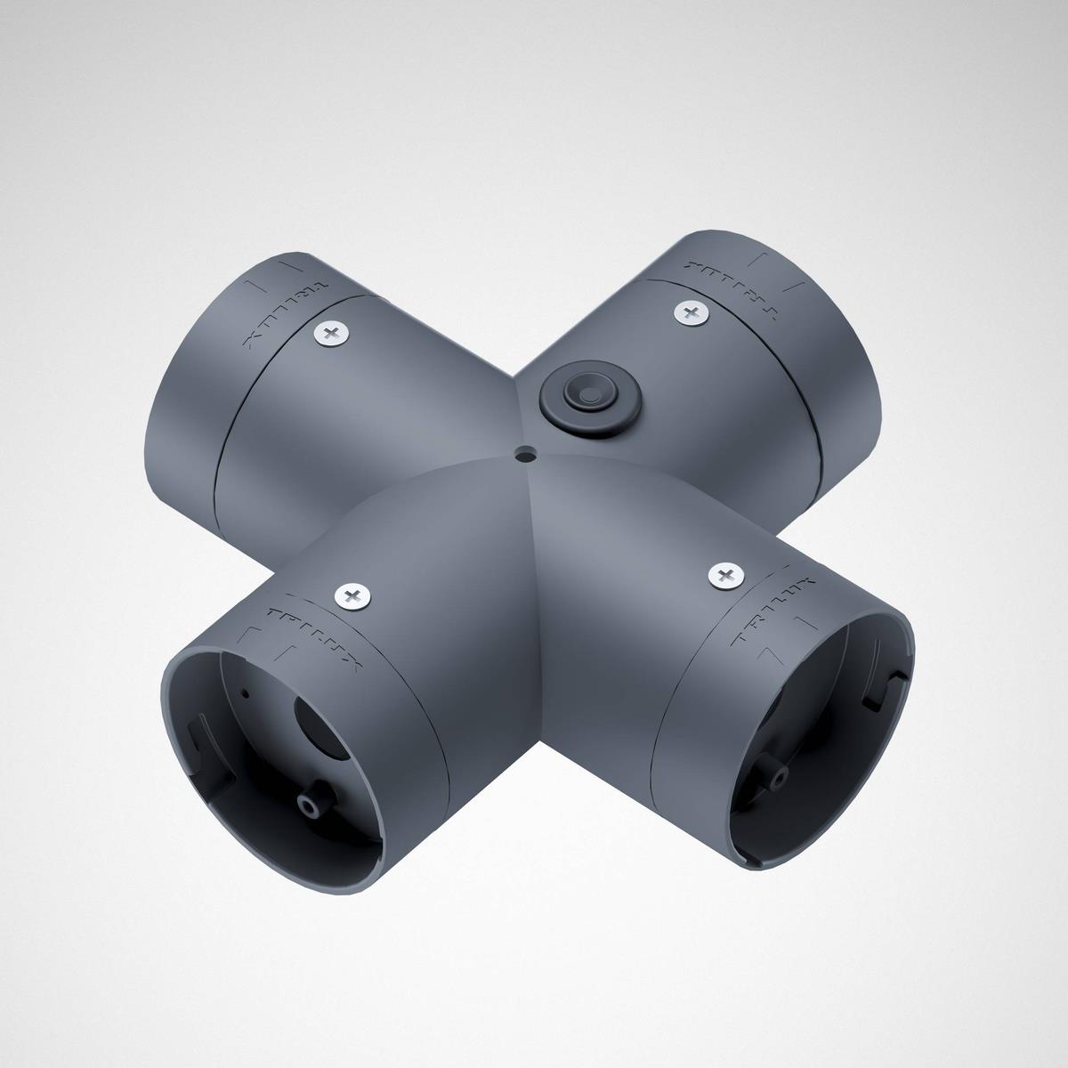 Trilux X-Verbinder grau Tugra X-Conn. Alu C2, Art.-Nr. 9830500