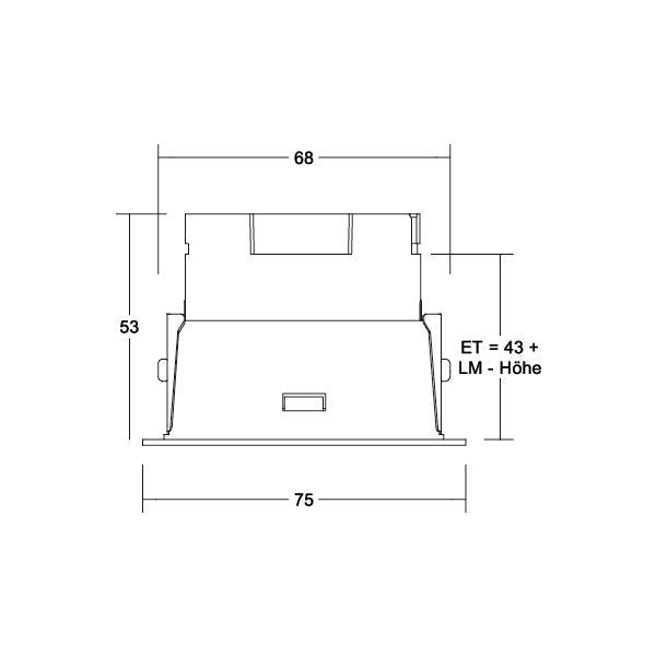 Maßzeichnung