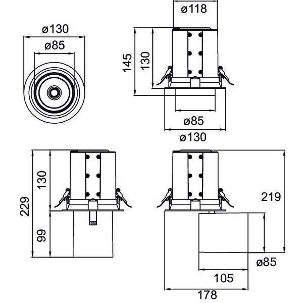 Maßzeichnung