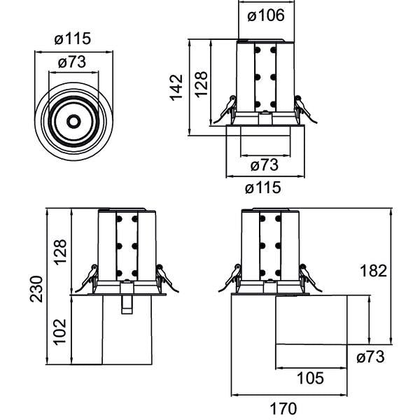 Maßzeichnung