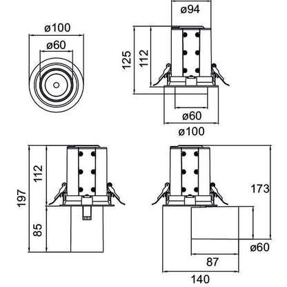 Maßzeichnung